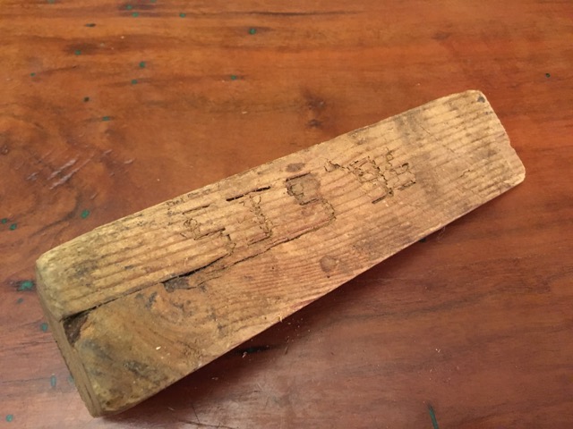 My First Woodworking Project (I think) | The Literary 